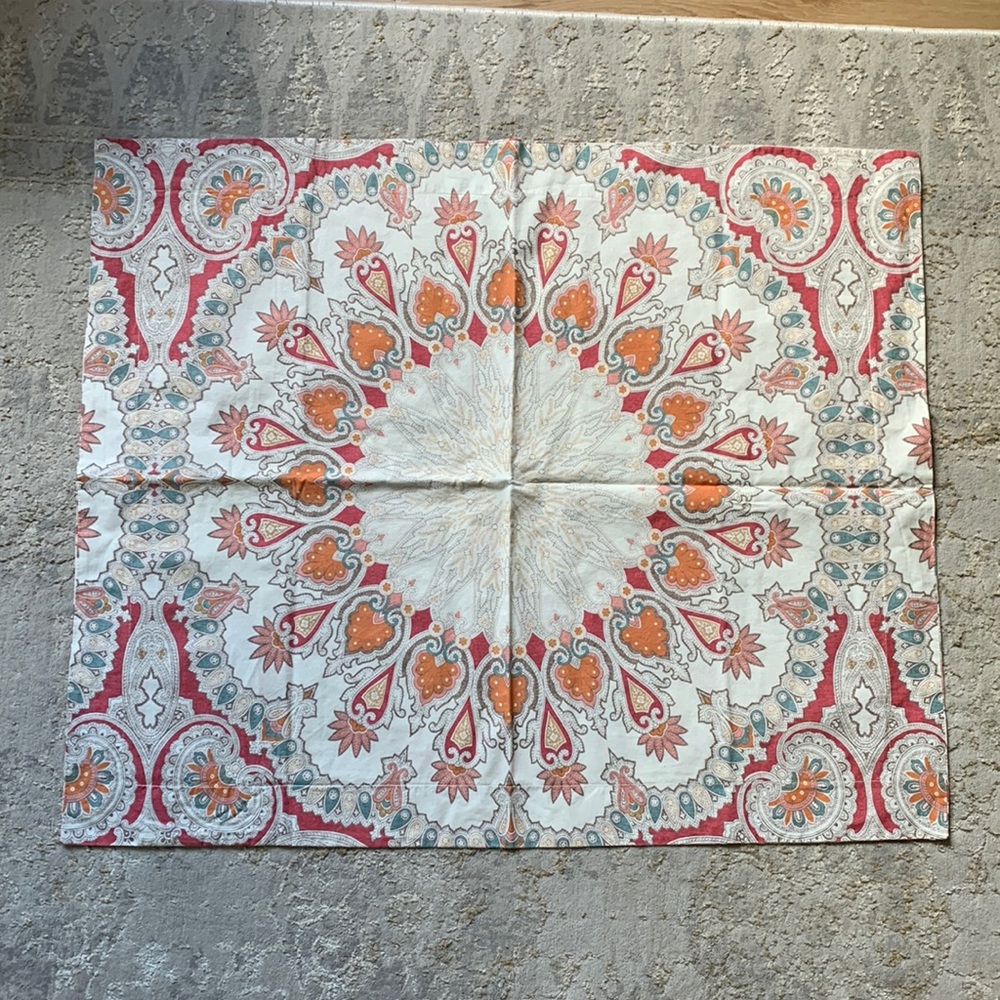 Pottery Barn Valencia Medallion Sham- Standard